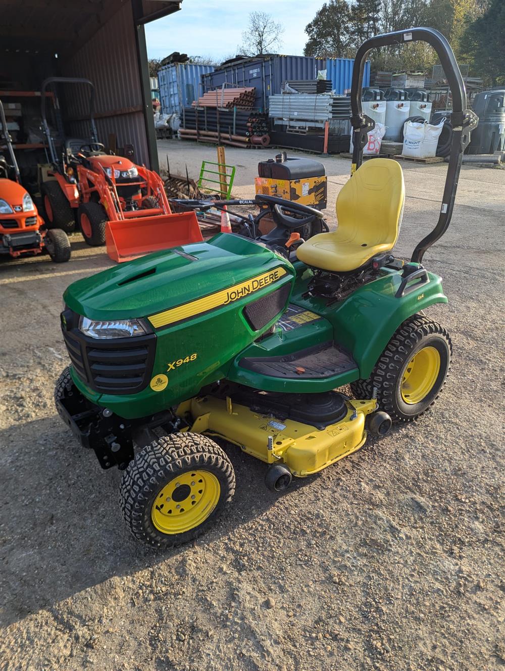 used-john-deere-x948-diesel-ride-on-mower;-48"-cut